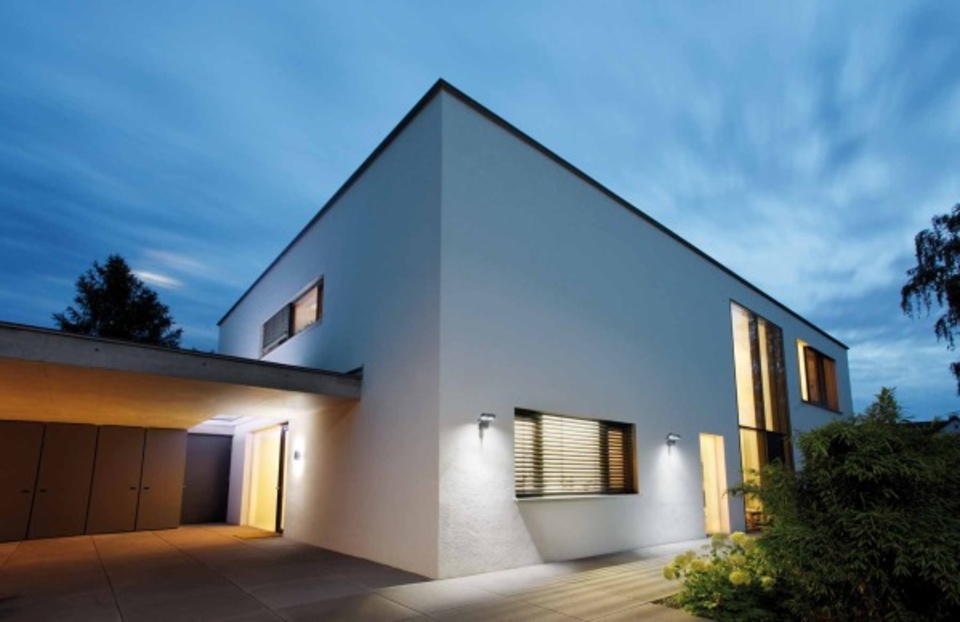 Aussenbeleuchtung bei Hirschmann & Zucker in Heilsbronn